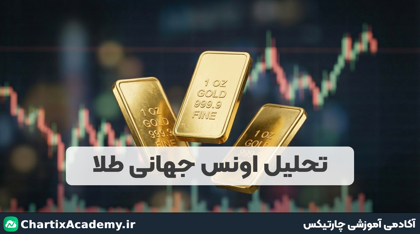 تحلیل اونس جهانی طلا (9 آذر)